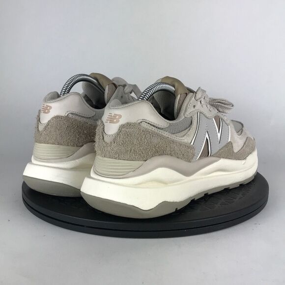 New Balance 57/40 Ivory Brown Moonbeam Suede M5740PSI Men’s Size 8 - Picture 3 of 10